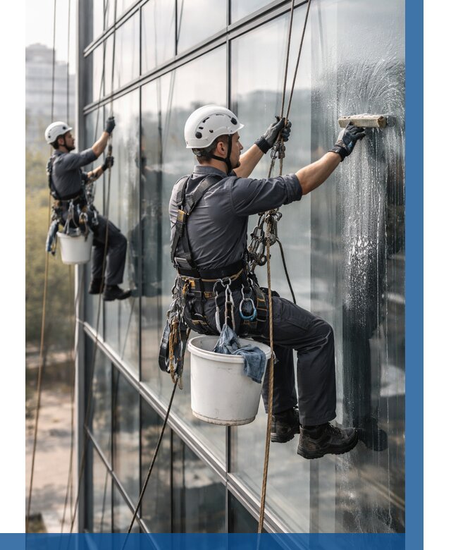 Мойка сплошного остекления в Новошахтинске, заказать от 312 р.| ВЫСОТНИК-Нвш