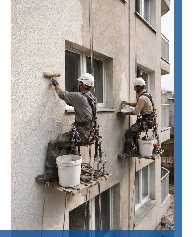 Нанесение короеда на фасад в Новошахтинске от 469 р. | ВЫСОТНИК-Нвш