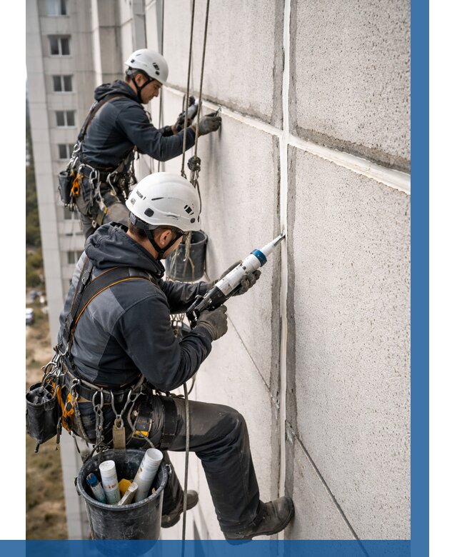 Герметизация межпанельных швов в Новошахтинске от 729 р. | ВЫСОТНИК-Нвш