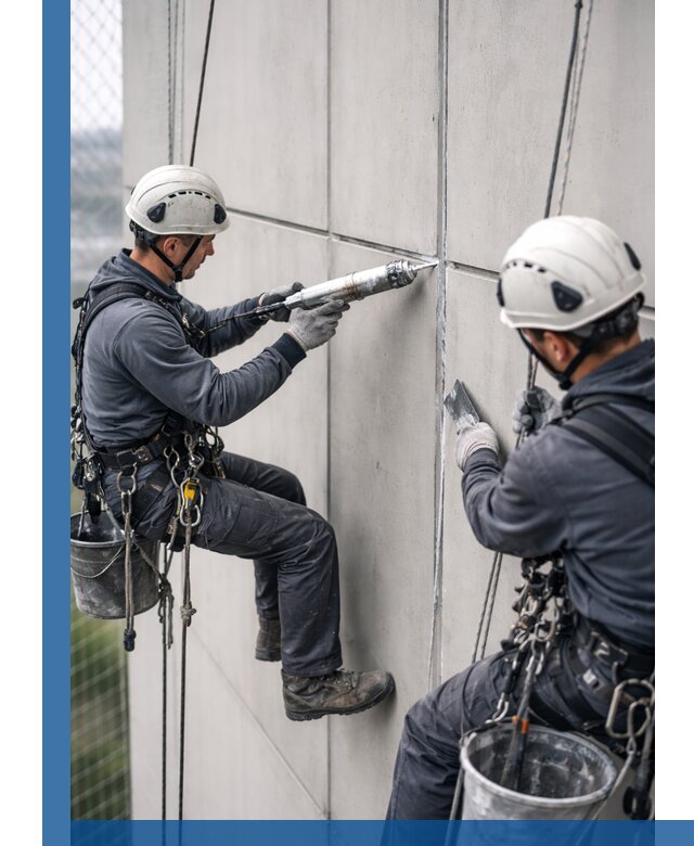 Первичная герметизация швов фасадов и кровель в Новошахтинске