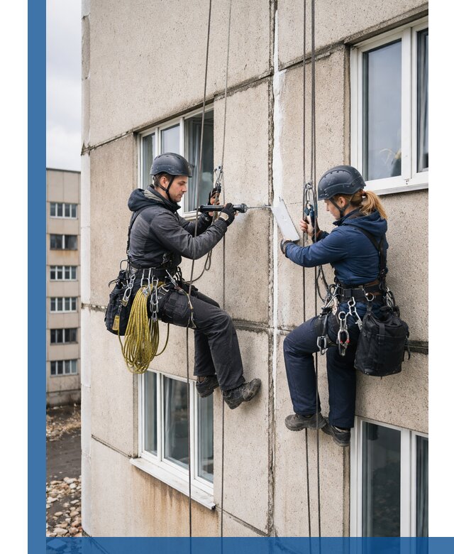 Герметизация межпанельных швов тёплым швом в Новошахтинске