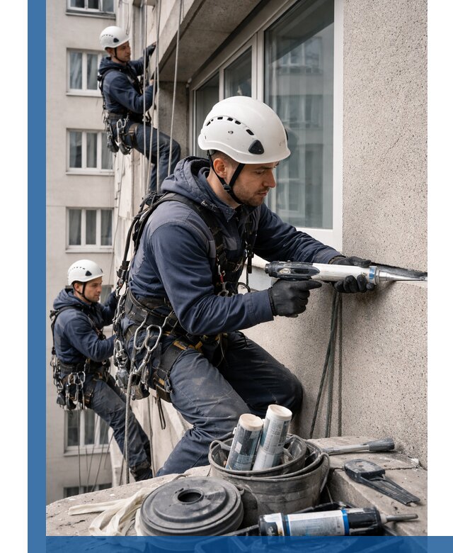 Герметизация швов лоджии в Новошахтинске профессионально и надежно