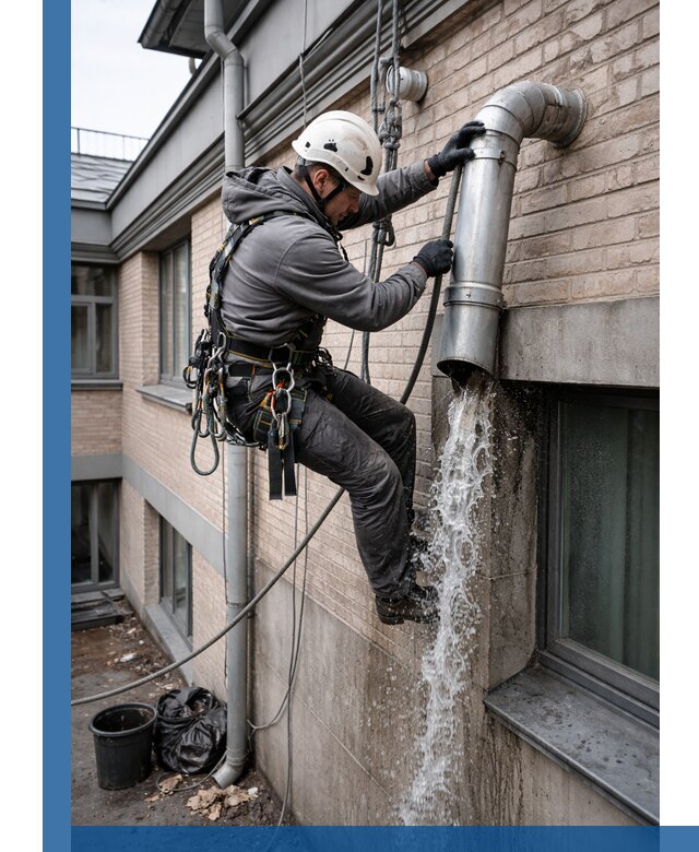 Профессиональная прочистка водосточных труб в Новошахтинске с гарантией