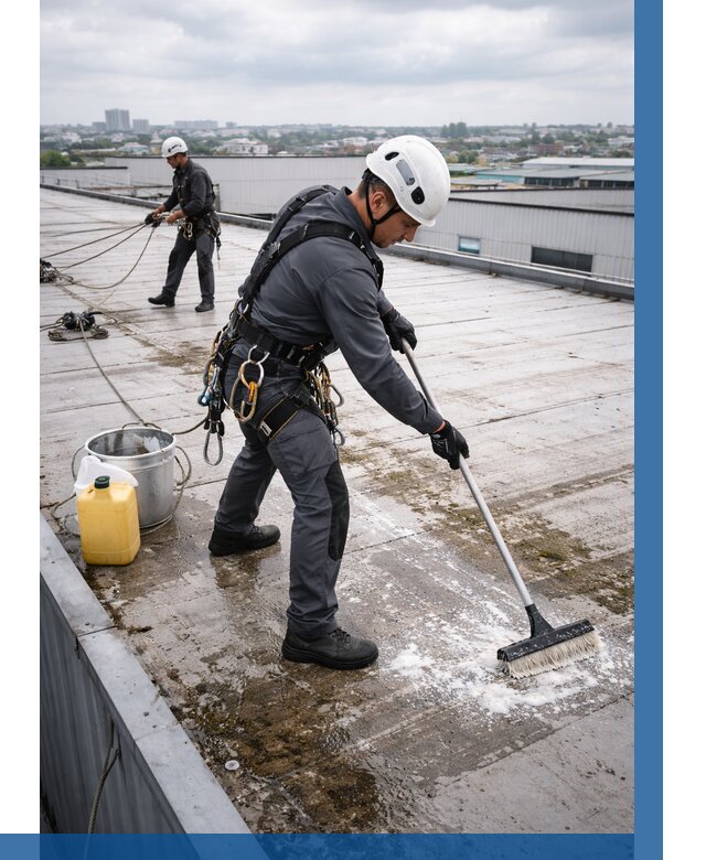 Очистка крыши по графику в Новошахтинске от 7812 р. | ВЫСОТНИК-Нвш