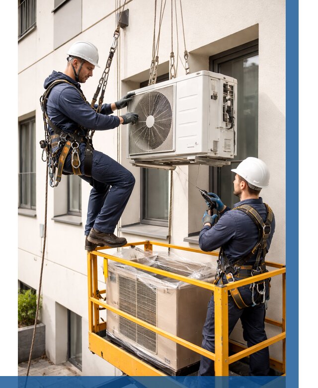 Демонтаж внешнего блока кондиционера в Новошахтинске от 3646 р. | ВЫСОТНИК-Нвш