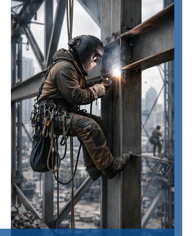 Высотные сварочные работы в Новошахтинске от 3646 р. | ВЫСОТНИК-Нвш