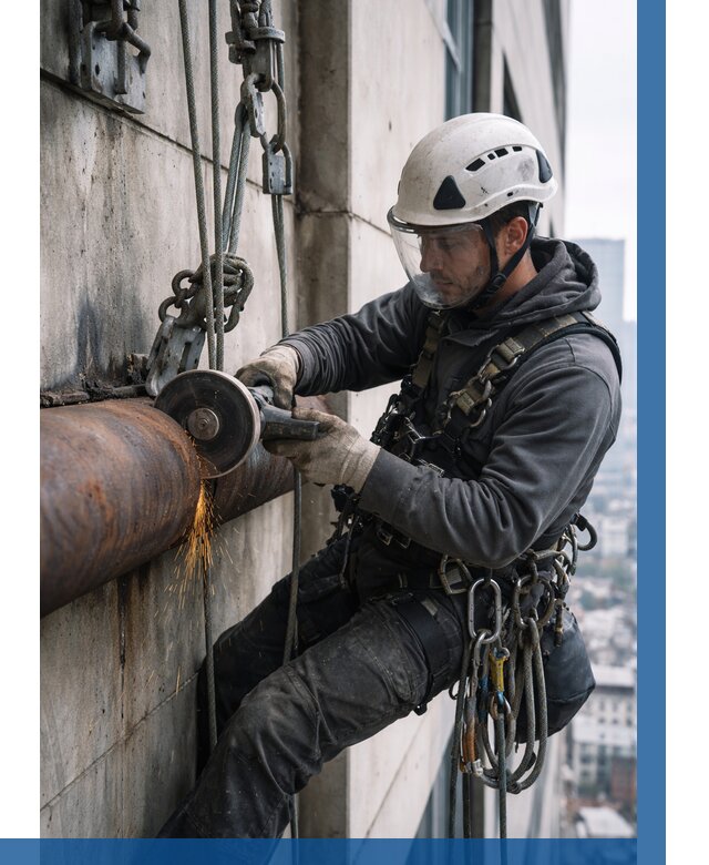 Резка металла на высоте в Новошахтинске по цене от 4687 р. | ВЫСОТНИК-Нвш