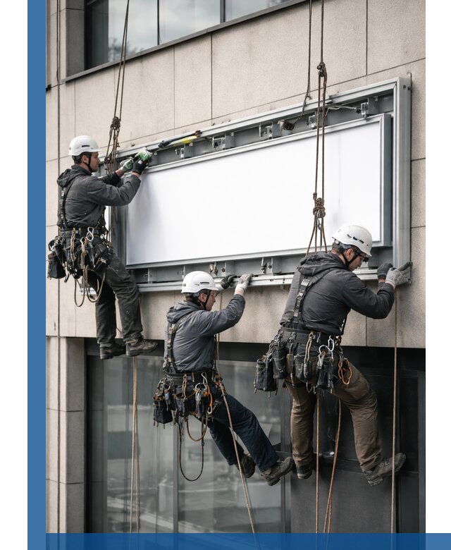 Профессиональный монтаж светового короба под ключ в Новошахтинске