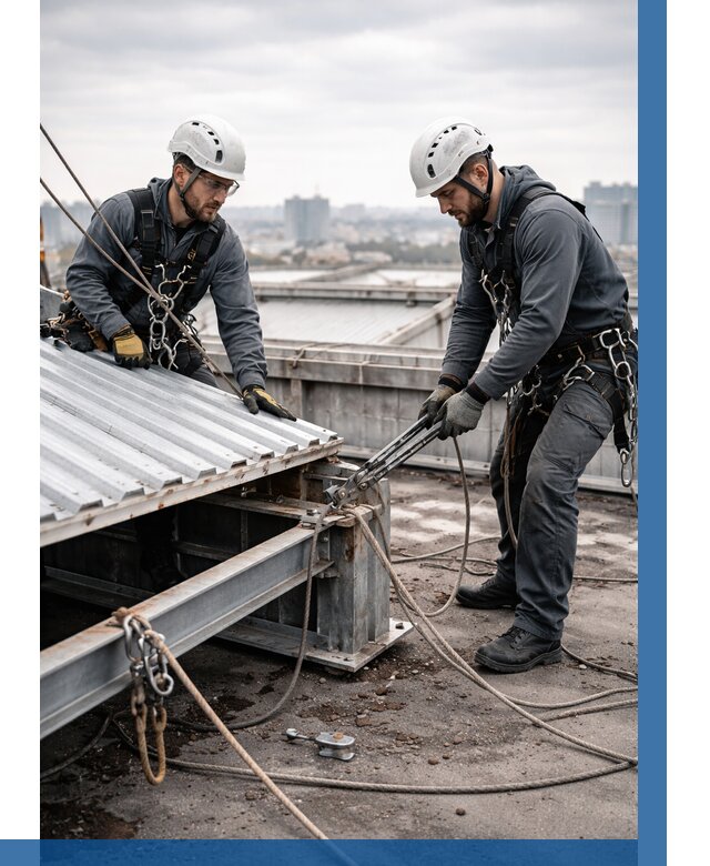 Демонтаж крышной установки в Новошахтинске от 88536 р. | ВЫСОТНИК-Нвш