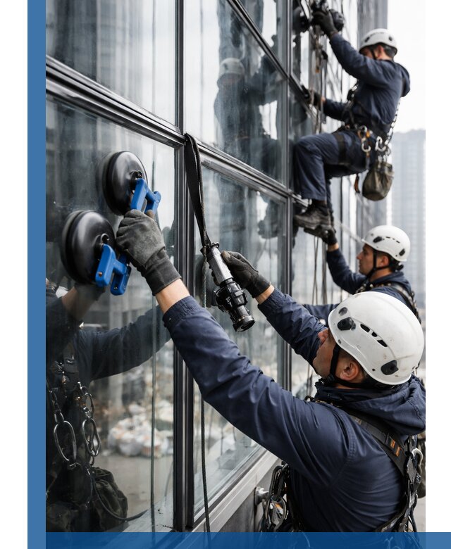 Радиусное остекление фасадов под ключ в Новошахтинске с гарантиями