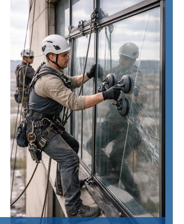 Замена стекла в витраже в Новошахтинске под ключ от 8854 р. | ВЫСОТНИК-Нвш