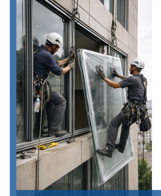 Профессиональная замена стекла в витраже в Новошахтинске с гарантией
