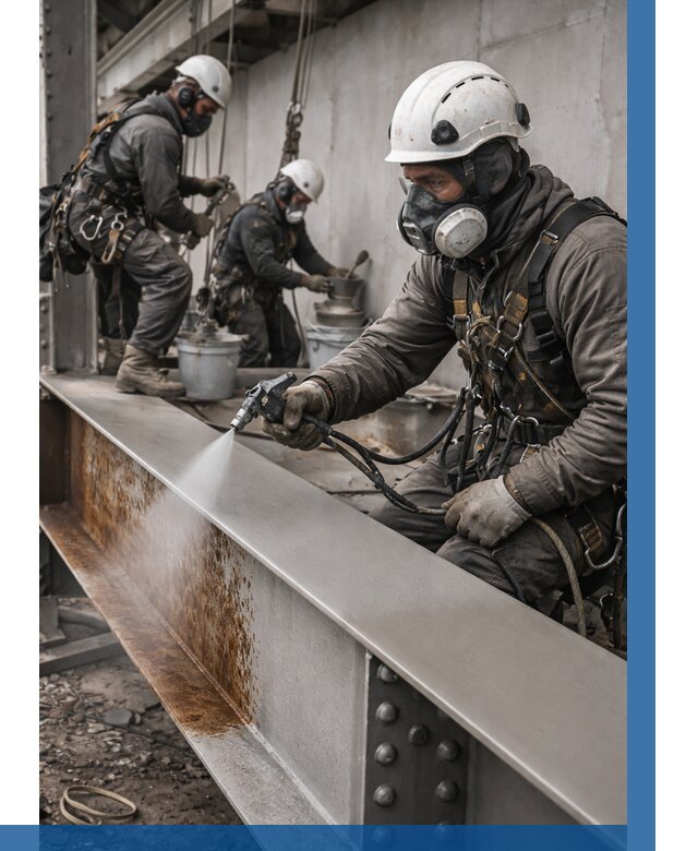 Антикоррозионная покраска металла в Новошахтинске от 729 р. | ВЫСОТНИК-Нвш