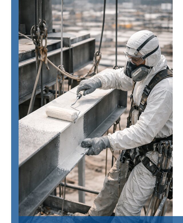 Профессиональная огнезащитная обработка металлоконструкций в Новошахтинске