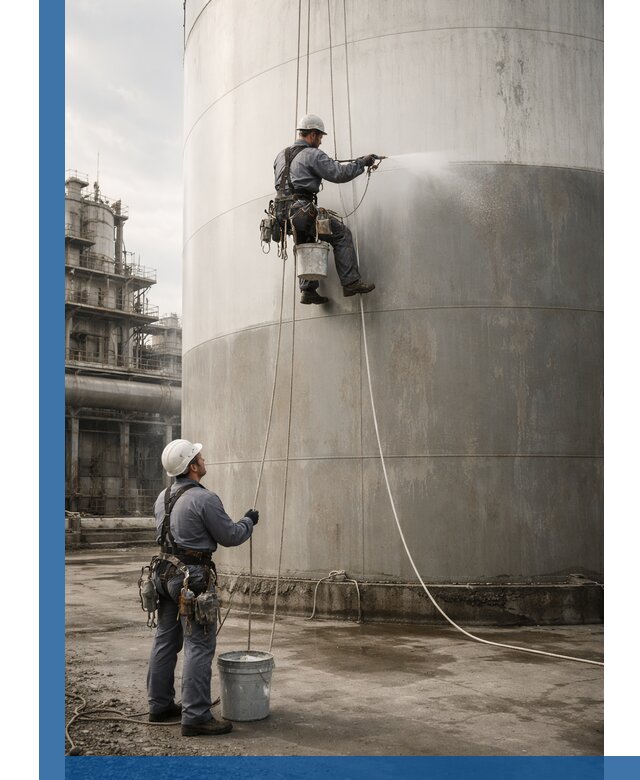 Покраска стальных резервуаров и емкостей в Новошахтинске профессионально