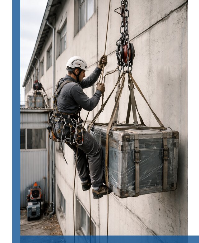 Подъем грузов на высоту в Новошахтинске для промышленных объектов