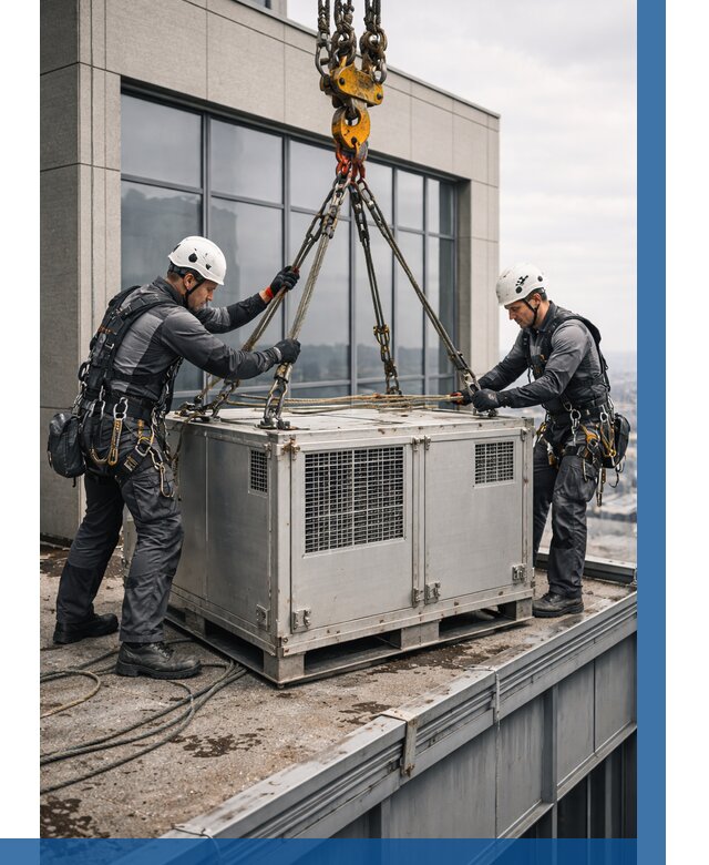 Такелажные работы на высоте в Новошахтинске от 8333 р. | ВЫСОТНИК-Нвш