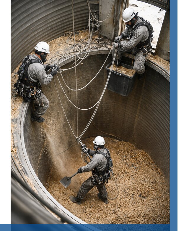 Чистка зерновых бункеров в Новошахтинске от 12499 р. | ВЫСОТНИК-Нвш