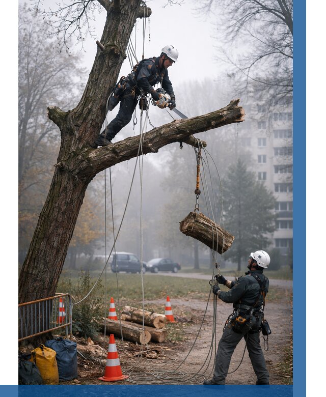 Удаление аварийных деревьев в Новошахтинске от 15624 р. | ВЫСОТНИК-Нвш