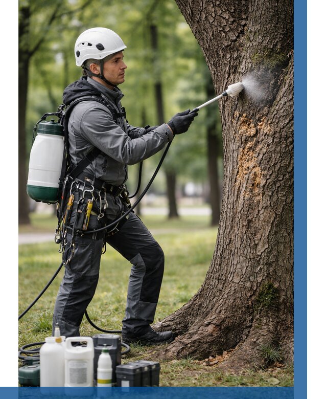 Обработка деревьев от вредителей в Новошахтинске от 4687 р. | ВЫСОТНИК-Нвш